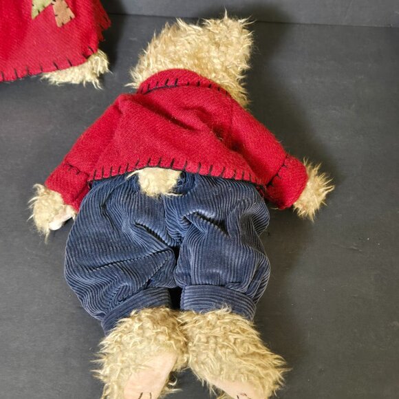 Vtg 2007 Bearington Bear GRACIE (1366) & GRANT (1365) Limited Edition Christmas - Picture 4 of 15